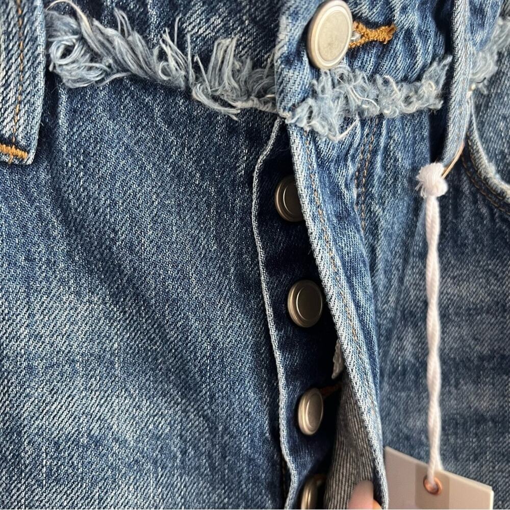 NWT Good American Good Boy Y2K 90s Denim Jeans 6 / 28 - Picture 12 of 13